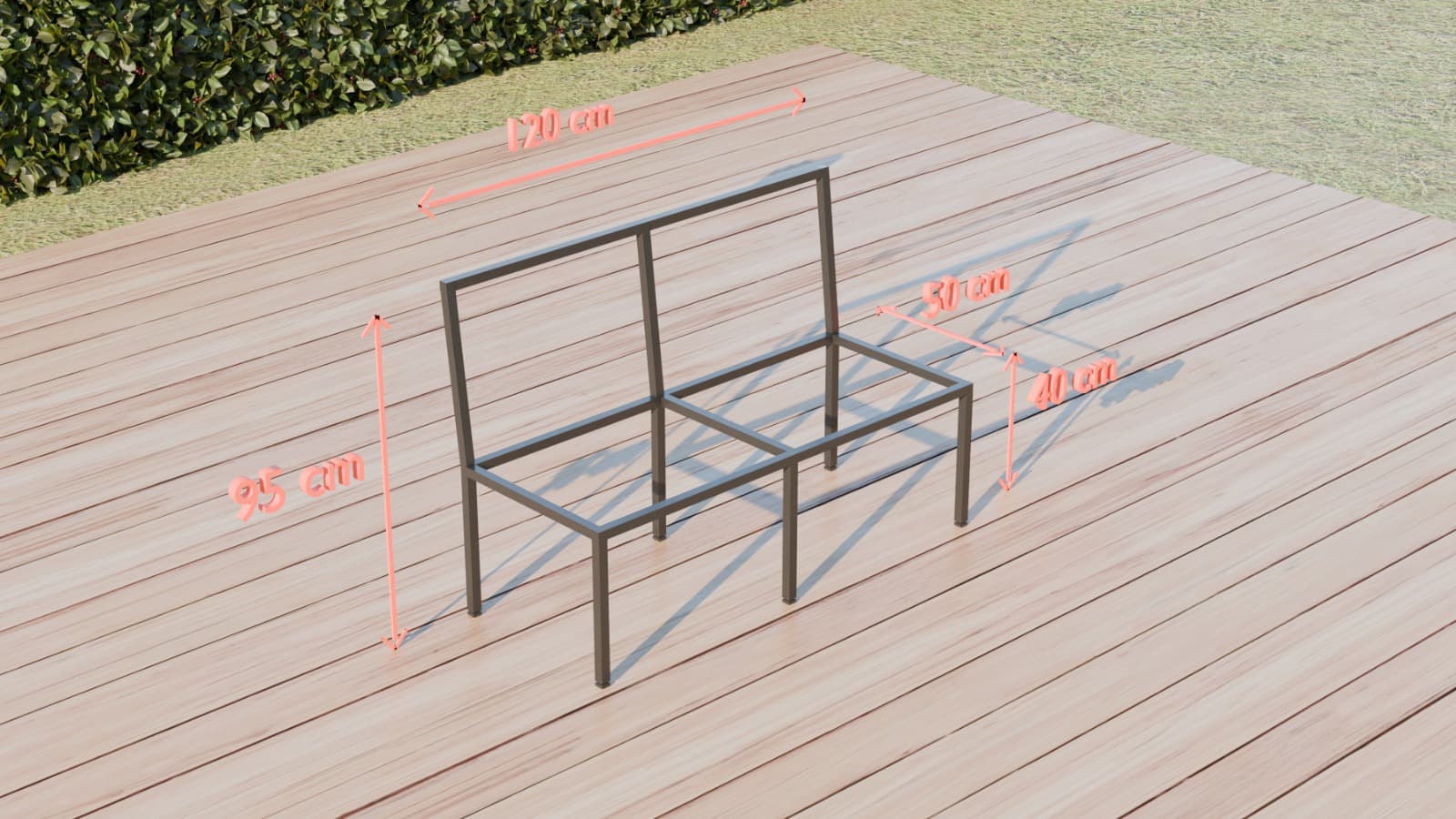 Ölçü çıkarılmış 3D ön model